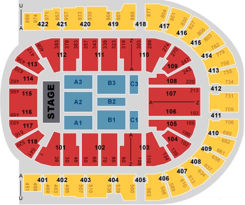 O2 Arena London - Seated